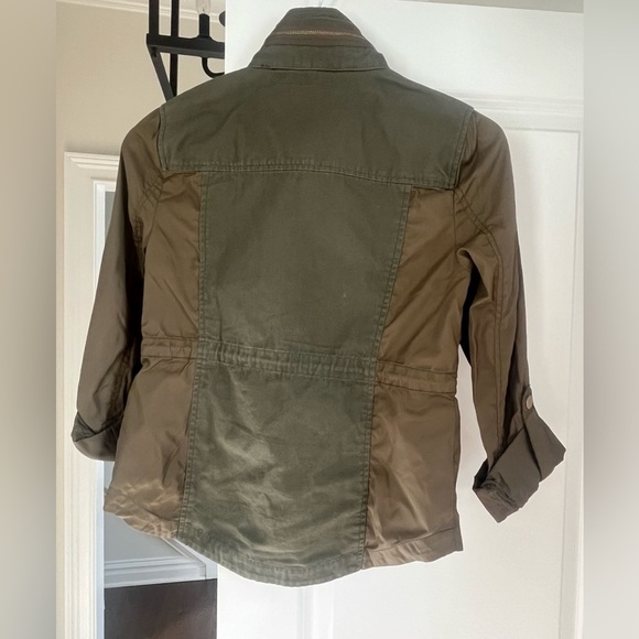 American Rag Bella twilight barn jacket Utility Jacket Olive Green Casual Sz. XS - Picture 6 of 9